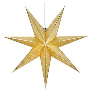 Dekoracja świetlna w kolorze złota ze świątecznym motywem ø 45 cm Glitter – Markslöjd