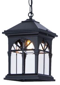 Czarna lampa zewnętrzna wisząca retro - S518-Boriko