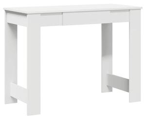 Biurko, biaÅe, 100x45x75 cm, materiaÅ drewnopochodny