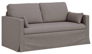 Nowoczesna sofa moduÅowa w kolorze ciemnoszarym z metalowÄ ramÄ
