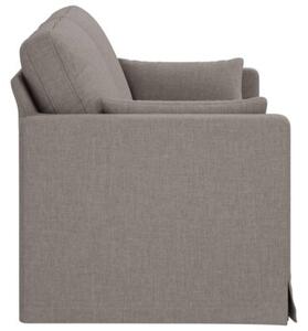 Nowoczesna sofa moduÅowa w kolorze ciemnoszarym z metalowÄ ramÄ