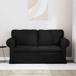 Moderna czarna kanapa moduÅowa w minimalistycznym stylu
