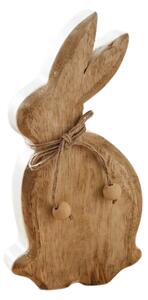 Drewniany wielkanocny zając RABELLO 20 cm, biały