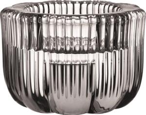 Świecznik szklany 2w1 Fleur Villeroy & Boch na tealighty i świece stołowe