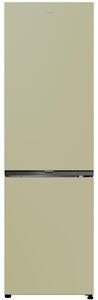 Lodówka CANDY CNCQ2T518EC No Frost beżowa o szerokości 55cm