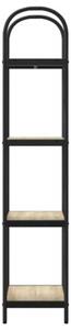 Półka na książki dąb sonoma 40 x 30 x 146 cm