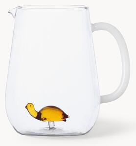 Ręcznie wykonany dzbanek ze szkła borokrzemowego Turtle, 1,7 l