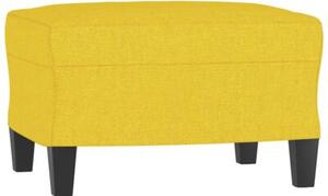 Sofa 3-osobowa z podnÃ³Å¼kiem, jasnoÅ¼Ã³Åty, 180 cm, tkaninÄ