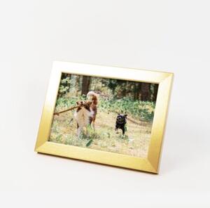 Złota ramka na zdjęcia w rozmiarze 13x18 cm FRAMAI®