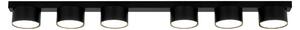 Lampa sufitowa punktowa czarna F6-E74
