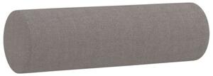 Sofa 2-osobowa z poduszkami, taupe, 120 cm, tkanina