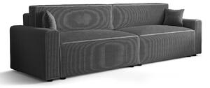 Ciemnoszara sofa rozkładana z funkcją spania Z4-Z90