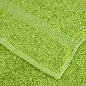 Ręczniki premium solund, 4 szt., zielone, 100x200 cm, 600 g/cm²