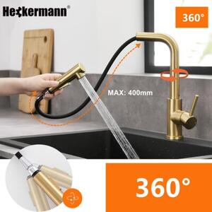 Wielofunkcyjna bateria kuchenna Heckermann SZ-888 Złota