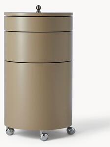 Stolik pomocniczy na kółkach Barboy, projekt: Verner Panton