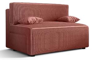 Rozkładana sofa w kolorze łososiowym N4-N04