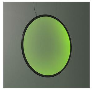 ARTEMIDE Artemide 1994330APP - LED RGBW Ściemnialny żyrandol na lince DISCOVERY LED/79W/230V czarny AT0175