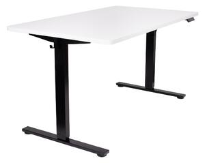 Biurko regulowane Alto 100 Black 120 cm, regulacja wysokości, biurko elektryczne, biurko do pracy stojącej