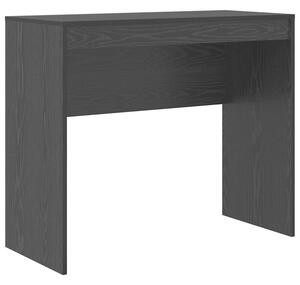 Biurko czarny dÄ b 90 x 40 x 76 cm