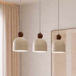 Lampa wisząca Timon Milagro Lighting, możliwość ściemniania, brązowy / rdzawy, salon / jadalnia, metal, nowoczesny