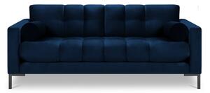 Ciemnoniebieska aksamitna sofa Cosmopolitan Design Bali
