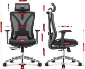 Fotel HELL'S CHAIR HC-1054 Czarny