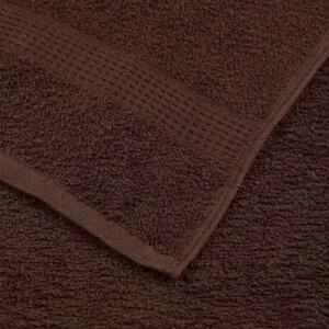 Ręczniki, frogn, 2 szt., brązowe, 30x30 cm, 360 g/m²