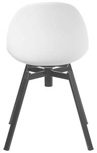 Obrotowe krzesło do biurka z poduszką VITO - biały