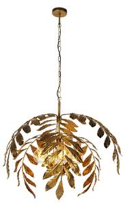Vintage lampa wisząca antyczne złoto 60 cm - Lipa Oswietlenie wewnetrzne