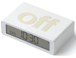 Budzik LEXON Flip Mini Biały