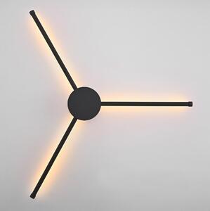 Brilagi Brilagi - LED Kinkiet LUGO TRE LED/14W/230V czarny BG2132