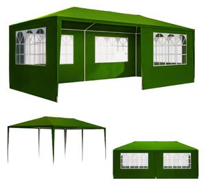 Namiot imprezowy NEAPOL, 3x6m, zielona Jurhan