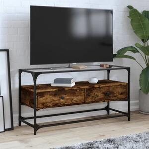 Minimalistyczna szafka pod TV przydymiony dąb G4-Z58