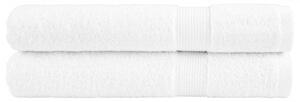 Ręczniki premium, solund, 2 szt., białe, 100x200 cm, 600 g/m²