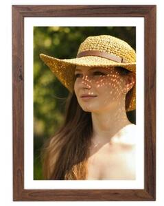 Brązowa ramka na zdjęcia w rozmiarze 21x29,7 cm FRAMAI®