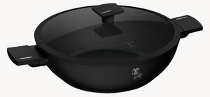 Wok z pokrywką Matte Black Collection