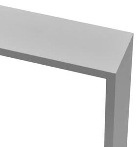 Półki ścienne kostki, 3 szt., szare, mdf