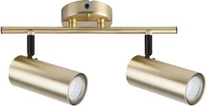 Metalowa złota lampa sufitowa w stylu nowoczesnym - 10x Z012 D0-T18