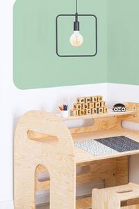 Małe drewniane biurko dla przedszkolaka - Polly