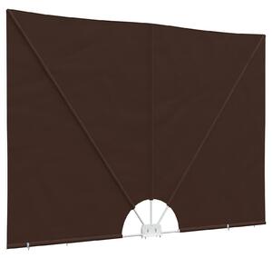 Ekran Prywatności Balkonowej 240 x 160 cm Poliester Prostokątny