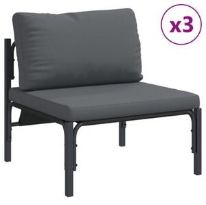 Zestaw sof ogrodowych z poduszkami - nowoczesny design i komfort na tarasie