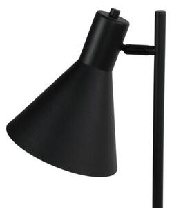 Lampa podłogowa z półką JUMP 5864 TK Lighting czarna E27 – regulowane światło do czytania, salon i sypialnia