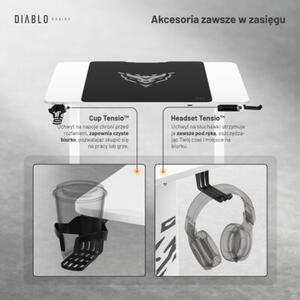 Biurko DIABLO CHAIRS X-Tensio 1100 Biały