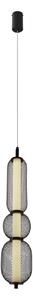 Lampa wisząca Puma siatka 14 cm, loftowa, LED