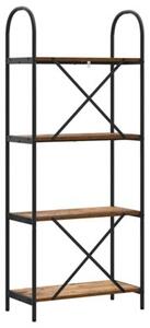 Półka na książki stare drewno 60 x 30 x 146 cm