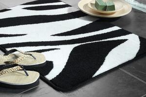 Sealskin Safari dywanik łazienkowy 60x90 cm czarno/biały 293553619