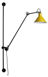 Lampe Gras - 214 Lampa Ścienna Conic Żółta Lampe Gras