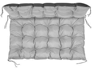 Zestaw poduszek ogrodowych na palety Aio Factory 120x80x40 cm szary 1szt