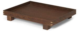 Ferm Living - Bon Wooden Tray Small Smoked Oak