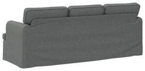 ModuÅowa kanapa ciemnoszara z ergonomicznym designem do salonu i sypialni